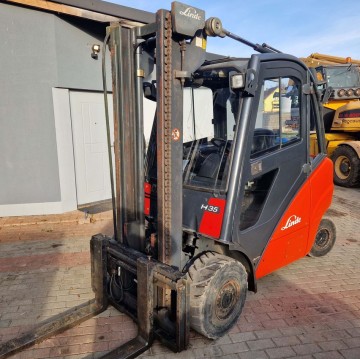 W&oacute;zek widłowy Linde H35T sprzedaż, wynajem, serwis
