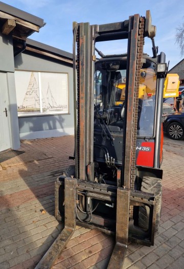 W&oacute;zek widłowy Linde H35T sprzedaż, wynajem, serwis