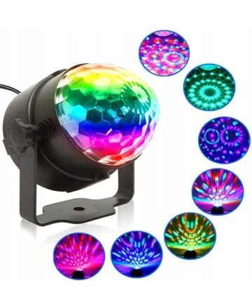 Projektor dyskotekowy kula