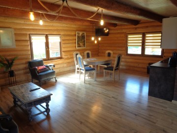 Jezioro Ślesińskie &ndash; Domki z bali, pierwsza linia brzegowa