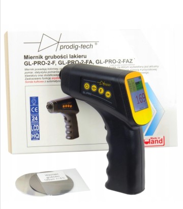 MIERNIK GRUBOŚCI LAKIERU GL-PRO-2-FAZ: Pomiar grubości lakie