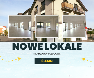 ŚLESIN &ndash; NOWE LOKALE HANDLOWO-USŁUGOWE