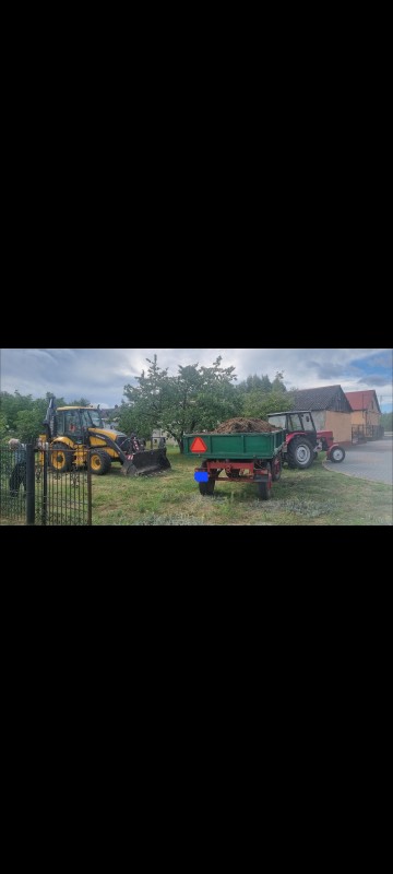 USŁUGI KOPARKO-ŁADOWARKĄ