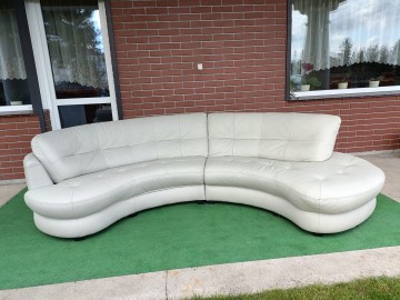 Sprzedam narożnik ze sk&oacute;ry