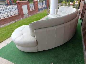 Sprzedam narożnik ze sk&oacute;ry