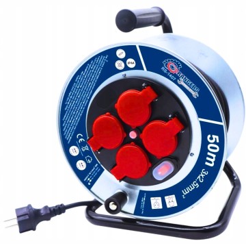 Przedluzacz bebnowy 50m