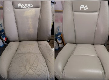 Renowacja mebli sk&oacute;rzanych lub zmiana koloru