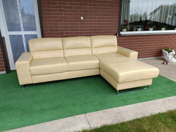 Sprzedam narożnik ze sk&oacute;ry