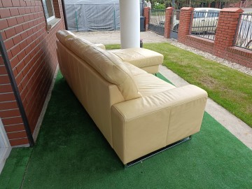 Sprzedam narożnik ze sk&oacute;ry