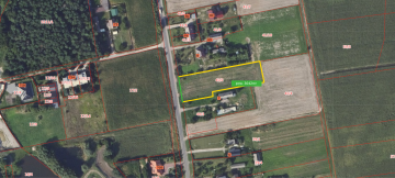 Działka budowlana 3042m2 na sprzedaż, Wąsosze gm. Ślesin