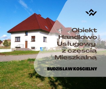 Budynek handlowo/usługowy z częścią mieszkalną