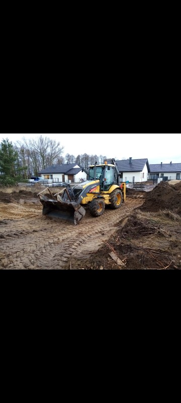 USŁUGI KOPARKO-ŁADOWARKĄ