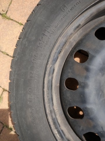 Koło zapas Peugeot Citroen 16"