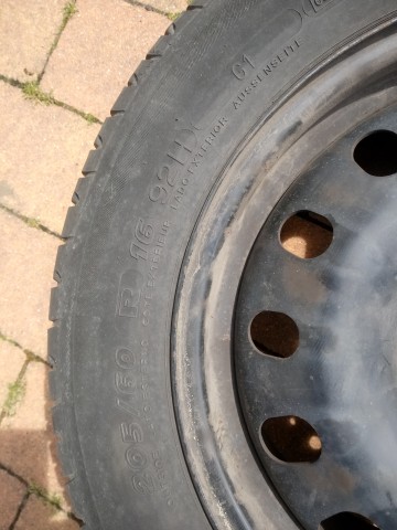 Koło zapas Peugeot Citroen 16"