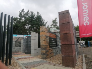 Pustak ogrodzeniowy, modułowy, Joniec - Golina