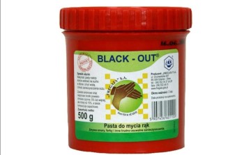 Pasta BHP do Mycia Rąk black out czerwona 500g