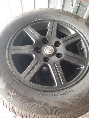 KOŁA 16 CALI Z OPONAMI  CHRYSLER T&C-DODGE CARAVAN 08-11 R