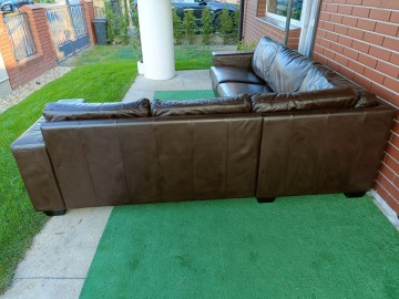 Sprzedam narożnik ze sk&oacute;ry