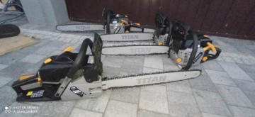 Duża piła spalinowa