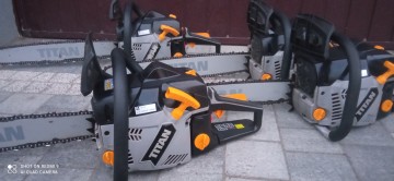 Duża piła spalinowa