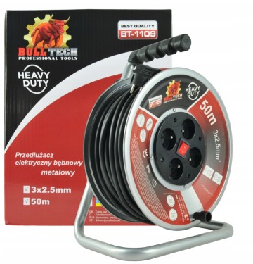 Przedluzacz bebnowy 50m 3x2,5