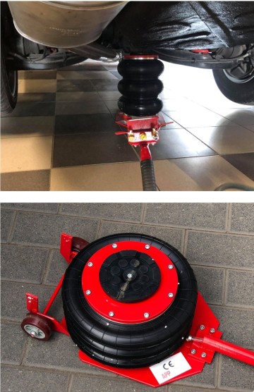 PODNOŚNIK PNEUMATYCZNY PODUSZKOWY 4 TONY BAŁWANEK + GUMA Pro