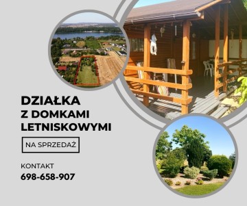 Działka z domkami letniskowymi