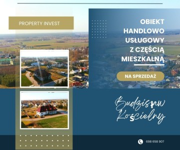 Budynek handlowo/usługowy z częścią mieszkalną