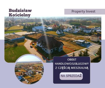 Budynek handlowo/usługowy z częścią mieszkalną