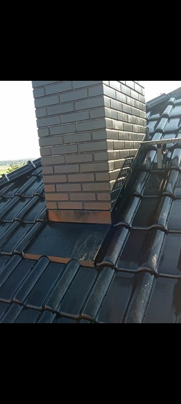 Naprawa opierzenia komina