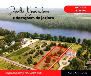Gmina Ślesin – Działka Budowlana z dostępem do jeziora