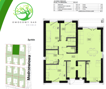 Żychlin dwuspadowy 89m2