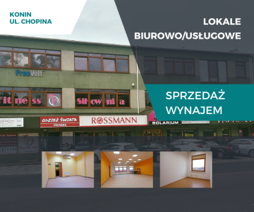 Wynajmę Lokal użytkowy - Konin Pasaż Fryderyk