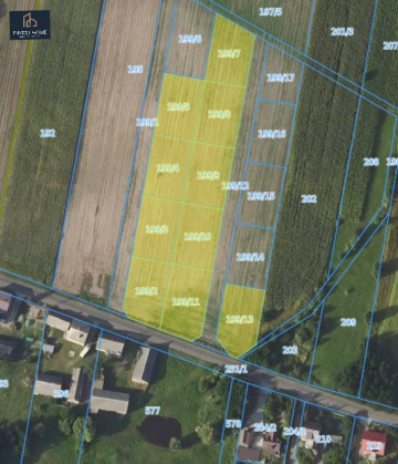 Na sprzedaż działki budowlane w Trzęśniewie, Gmina Kościelec