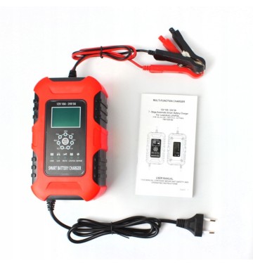 Ładowarka FoxSur 12/24V 10A FoxSur prezentuje nowoczesną ład