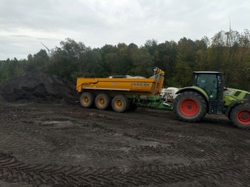 Usługi transportowe traktor 250km przyczepa 27 ton