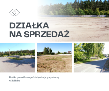 Babiak &ndash; Działki w sąsiedztwie lasu
