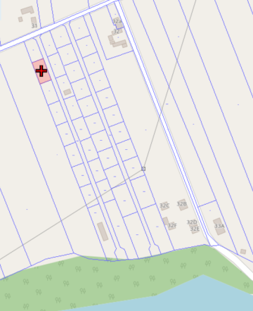 Sprzedam działkę rekreacyjną nad jeziorem