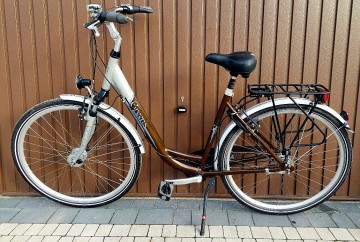 Rower miejski damka Green s