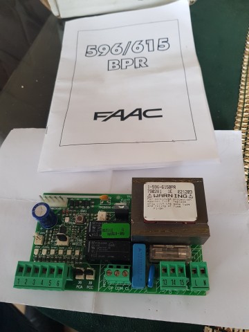 FAAC.  PŁYTA  STERUJĄCA 615 BPR.