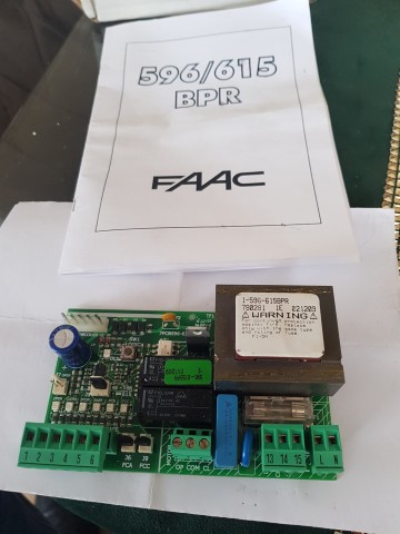 FAAC.  PŁYTA  STERUJĄCA 615 BPR.