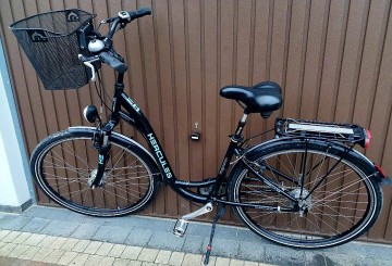 Rower miejski damka Herkules Imagination 8biegow w piascie n