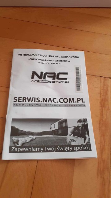 Sprzedam nową łańcuchową piłę elektryczną CE18-35-N-H