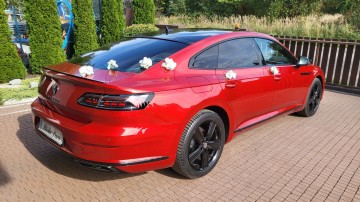 Auto do ślubu wesele uroczystość