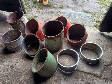 Rury do dmuchawy kolana cyklon dmuchawy rozgałęźniki