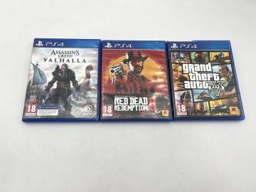 3 gry na konsole PS4