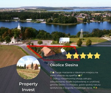 Gmina Ślesin &ndash; Dom w sąsiedztwie jeziora
