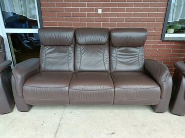 Sprzedam wypoczynek 3,1,1 ze skóry