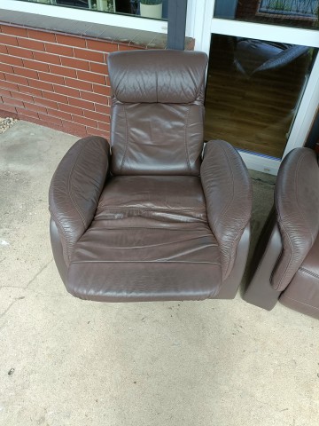 Sprzedam wypoczynek 3,1,1 ze skóry