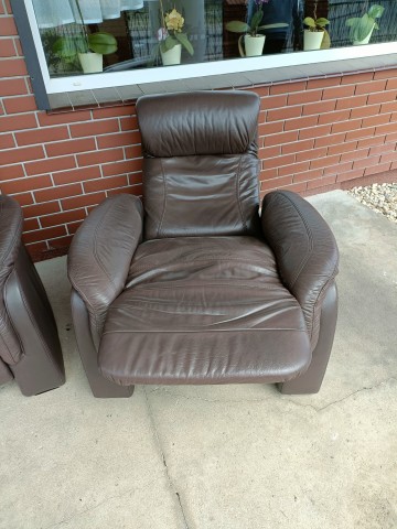 Sprzedam wypoczynek 3,1,1 ze skóry